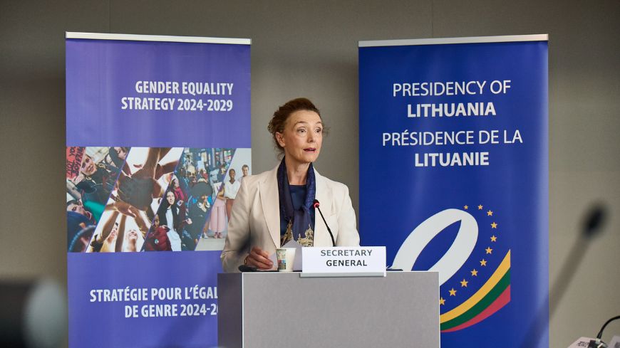 La secretaria general conmemora el décimo aniversario del Convenio de Estambul lanzando la Estrategia para la Igualdad de Género 2024-2029